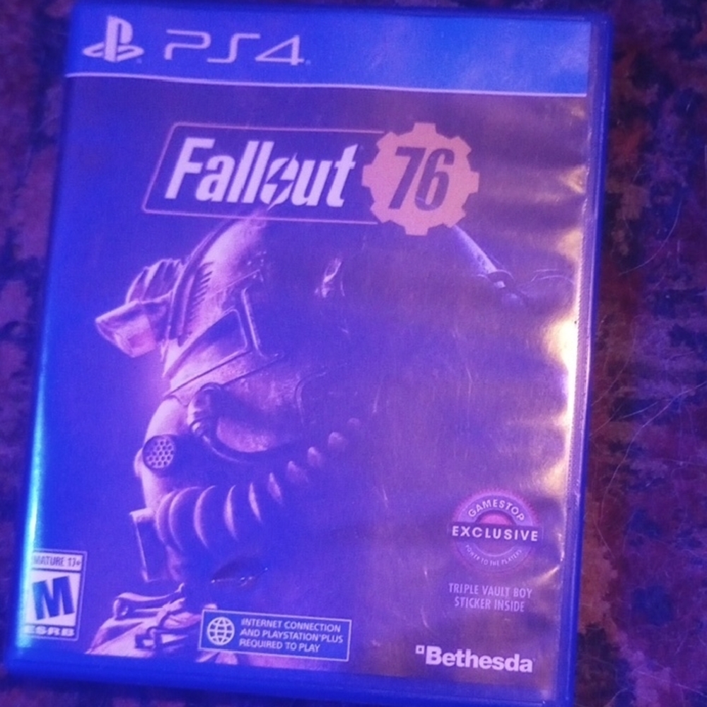 Fallout 76 for PS4 - Blue Edition